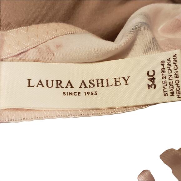 Laura Ashley NWT 3pk Comfort push‎ up underwire support T-shirt bras 34C - Picture 6 of 9